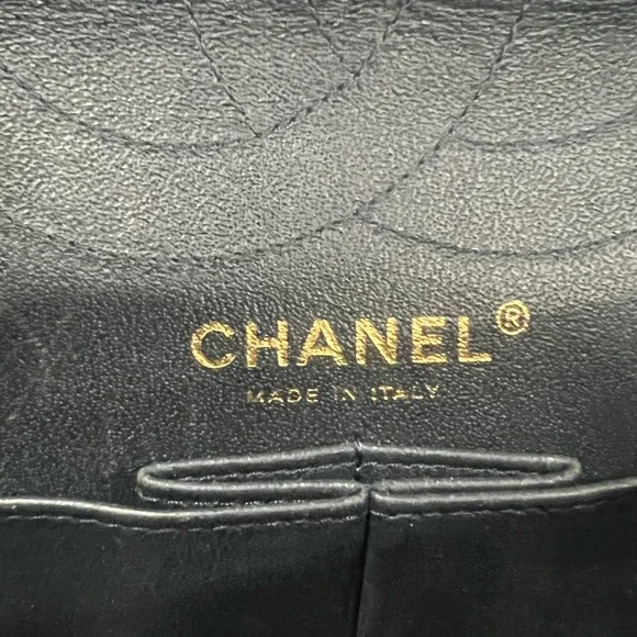 Chanel Double Flap Calfskin Reissue 2.55 Medium Bag - Picture 10 of 12